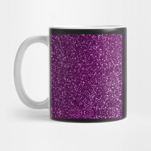 Sparkly Pink Fuchsia Glitter Mug